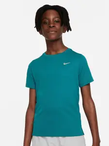Nike Boys Older Dri-FIT Miler Short-Sleeve Training T-Shirt