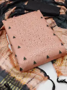 APNISHA Embroidered Unstitched Dress Material