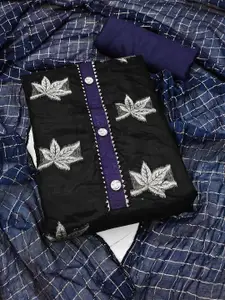 APNISHA Embroidered Gotta Patti Detailed Unstitched Dress Material