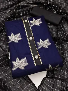 APNISHA Woven Design Gotta Patti Detailed Unstitched Dress Material