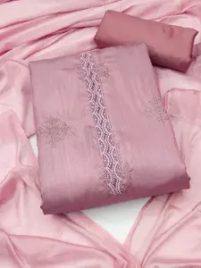 APNISHA Embroidered Unstitched Dress Material