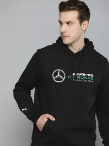 PUMA Motorsport Mercedes-AMG PETRONAS Printed Hooded Sweatshirt