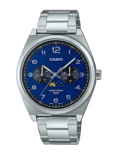 CASIO Men Stainless Steel Bracelet Style Straps Analogue Watch A2173
