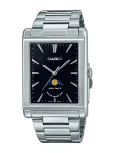 CASIO Men Stainless Steel Bracelet Style Straps Analogue Watch A2170