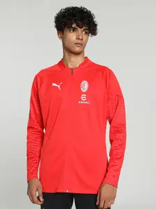 Puma AC Milan Soccer dryCELL Training or Gym Sporty Jacket