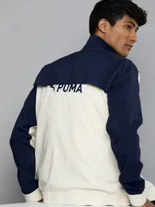 Puma Brand Logo Printed Colourblocked  dryCELL Training or Gym Sporty Jacket