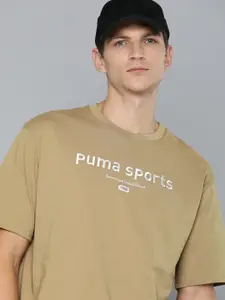 Puma TEAM Brand Logo Pure Cotton T-shirt