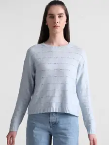 ONLY Onlkatia Ls Struct Cable Knit Long Sleeves Pullover