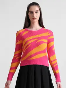 ONLY Women Striped Pullover Sweater