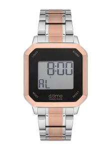 Daniel Klein Men Stainless Steel Digital Automatic Watch DK.1.12636-4
