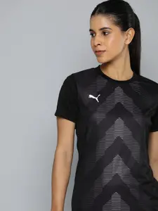 Puma dryCELL teamGLORY Geometric Printed Regular Fit Football T-shirt