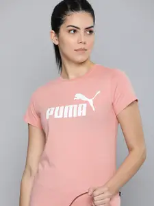 Puma Brand Logo Printed Pure Cotton ESS T-shirt