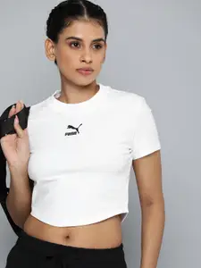 Puma DARE TO Slim Fit Cropped T-shirt
