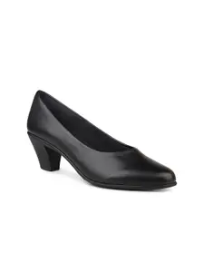 Inc 5 Pointed Toe Work Block Pumps