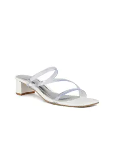 Inc 5 Strappy Open Toe Block Heels