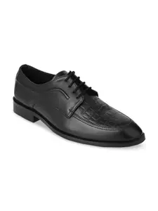 LA BOTTE Men Textured Leather Formal Derbys
