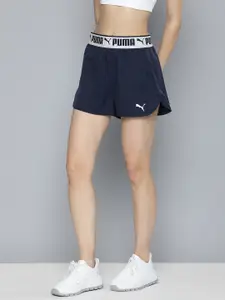 Puma Women Train Strong 3" Drycell Regular Fit High-Rise Training Shorts