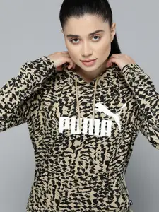 Puma Essesntial Animal Printed Hooded Sweatshirt