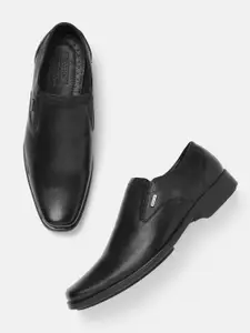 Woodland Men Leather Formal Slip-On Shoes