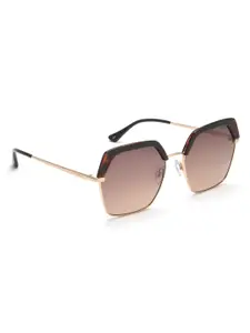 IDEE Women Square Sunglasses with UV Protected Lens IDS2806C1SG