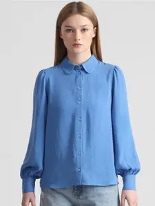 ONLY Women Puff Sleeved Casual Shirt