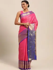 SGF11 Woven Design Pure Zari Heavy Work Kanjeevaram Silk Saree