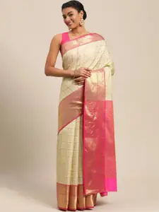 SGF11 Woven Design Pure Zari Heavy Work Kanjeevaram Silk Saree