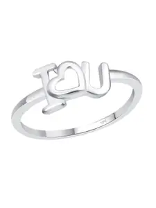 Vighnaharta Rhodium-Plated Finger Ring