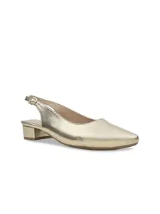 Rocia Textured Block Heel Pumps