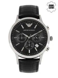 Emporio Armani Men Black Chronograph Dial Watch AR2447