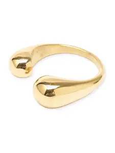 PALMONAS 18k Gold-Plated Finger Ring