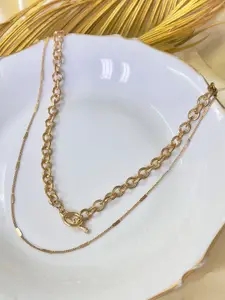 Ayesha Gold-Plated Layered Necklace