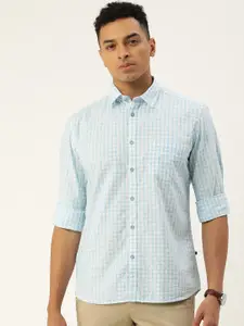 Parx Slim Fit Checked Casual Shirt
