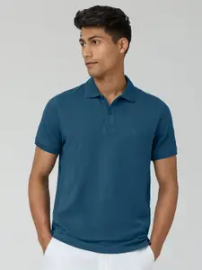 XYXX Men Nova Intellieaze Pure Cotton Polo T-shirt