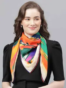 Tossido Women Abstract Printed Scarf