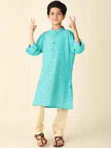 Fabindia Boys Thread Work Kurta