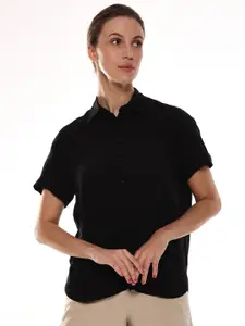 Gazillion Comfort Boxy Fit Opaque Casual Shirt