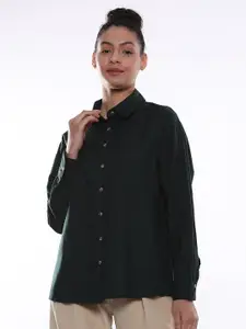 Gazillion Contemporary Oversized Fit Opaque Casual Shirt
