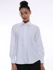 Gazillion Comfort Opaque Oxford Weave Pure Cotton Casual Shirt