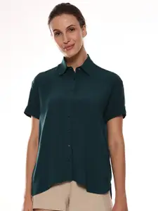 Gazillion Comfort Boxy Fit Opaque Casual Shirt