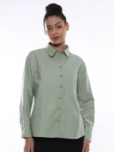 Gazillion Comtemporary Spread Collar Cotton Casual Shirt