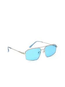 IRUS by IDEE Men Rectangle Sunglasses With UV Protected Lens - IRS1136C5SG