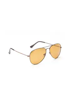 IRUS by IDEE Men Aviator Sunglasses With Polarised And UV Protected Lens - IRS1131C8PSG