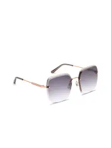 IRUS by IDEE Women Oversized Sunglasses With UV Protected Lens IRS1141C1SG