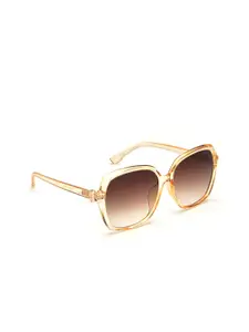 IRUS by IDEE Women Wayfarer Sunglasses With UV Protected Lens IRS1132C3SG