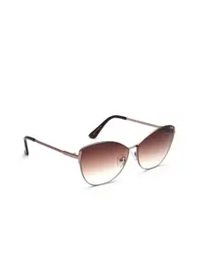 IRUS by IDEE Women Butterfly Sunglasses With UV Protected Lens IRS1072C1SG