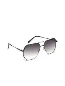 IRUS by IDEE Men Wayfarer Sunglasses With UV Protected Lens IRS1088C1SG