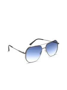 IRUS by IDEE Men Wayfarer Sunglasses with UV Protected Lens IRS1088C2SG