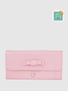 Caprese Yvonne Women Blush Medium Wallet