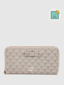 Caprese Greta Women Beige Large Wallet
